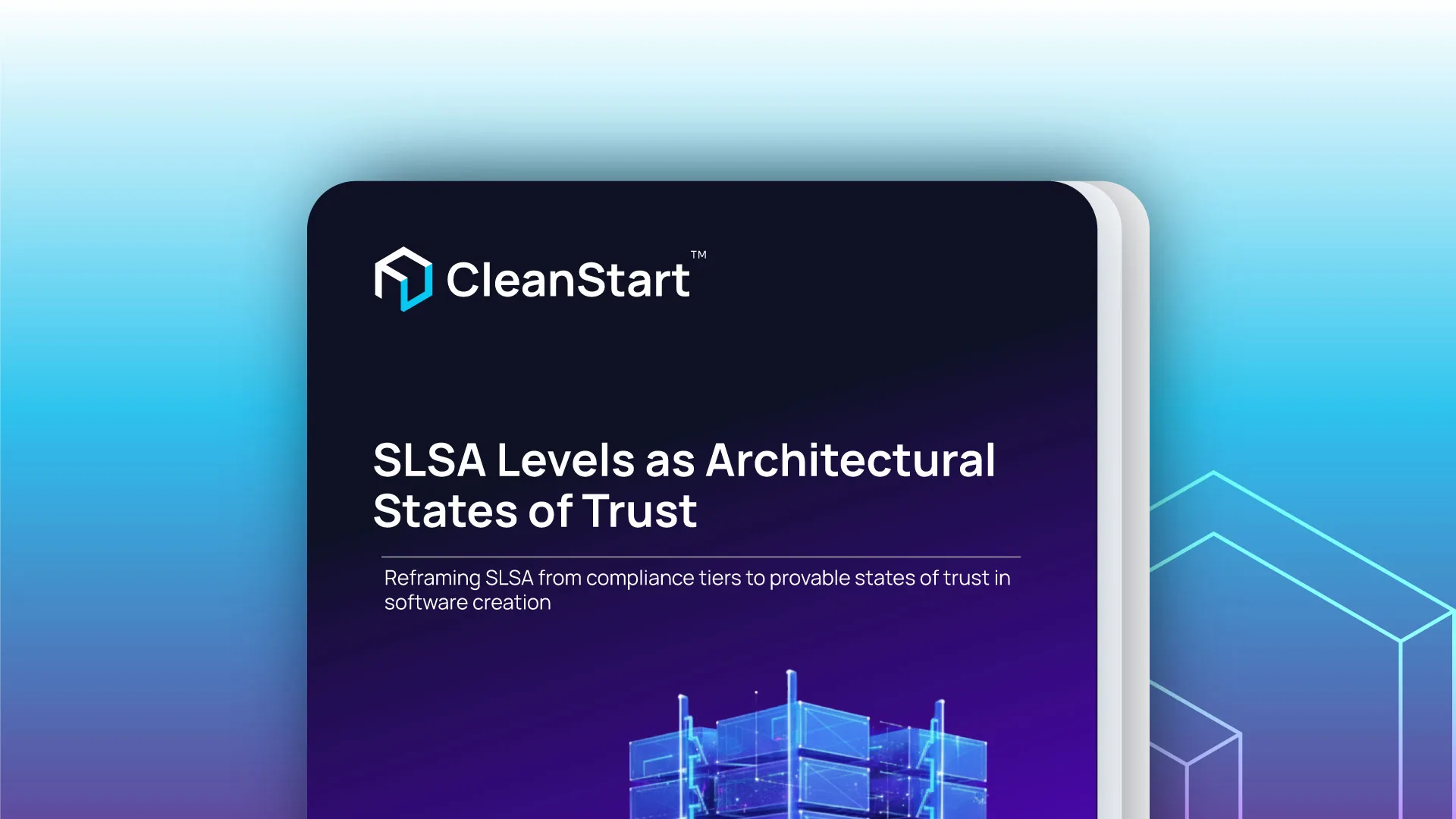 SLSA Levels as Architectural States of Trust
