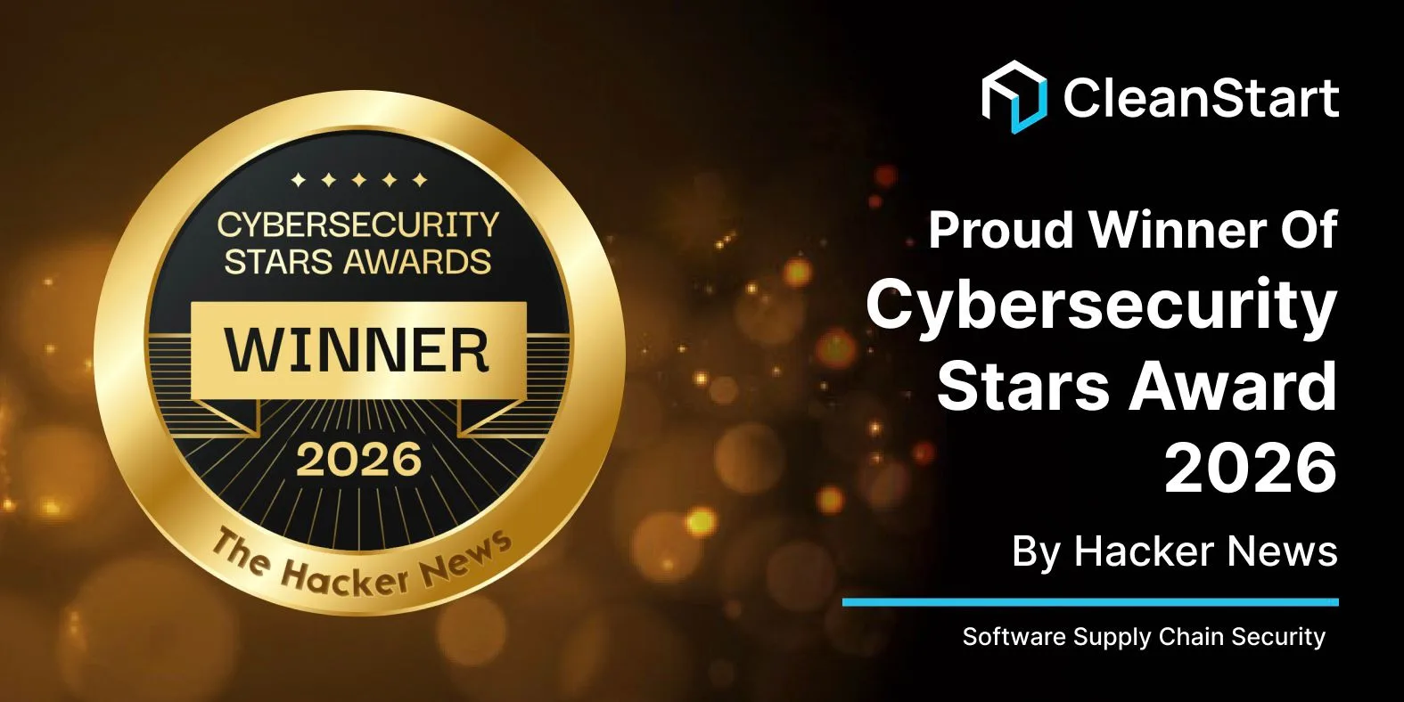 CleanStart Named Winner in Software Supply Chain Security at the 2026 Cybersecurity Stars Awards