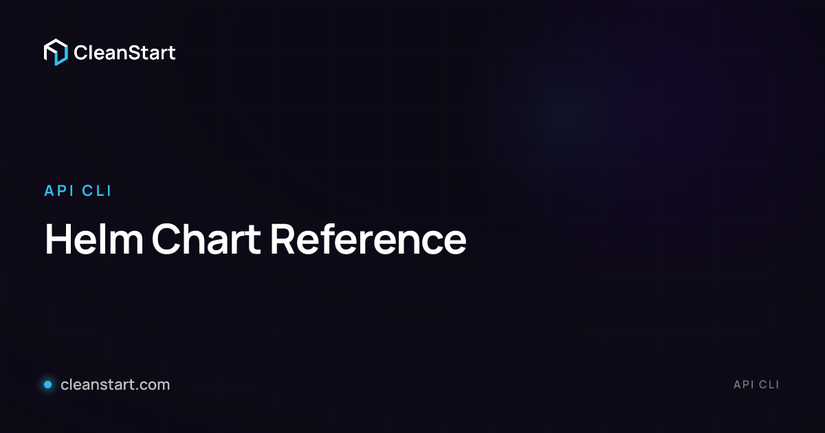 Helm Chart Reference | CleanStart